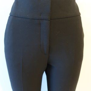 Womens Peserico Black Straight Leg Pants IT 44/US 8*